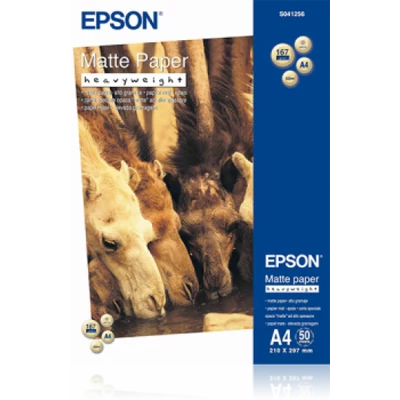 Epson matt vastag fotópapír (A4, 50 lap, 167g)