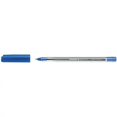 Golyóstoll, 0,5 mm, kupakos, SCHNEIDER 
