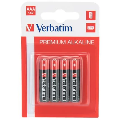 Elem, AAA mikro, 4 db, VERBATIM 