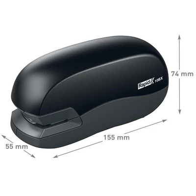 Tűzőgép, elektromos, 24/6, 26/6, 10 lap, RAPID 