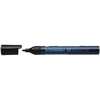 Alkoholos marker, 1-3 mm, fémházas, SCHNEIDER 