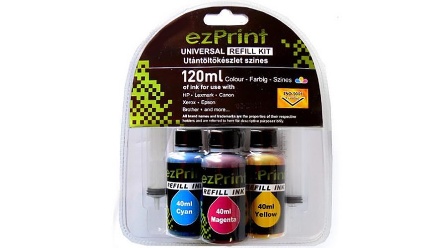 Hp Refill Kit Szines Utantolto Keszlet 3x40ml Hp Hoz Utantolto Tintak Keszletek Nyomtassolcson Patron Webaruhaz